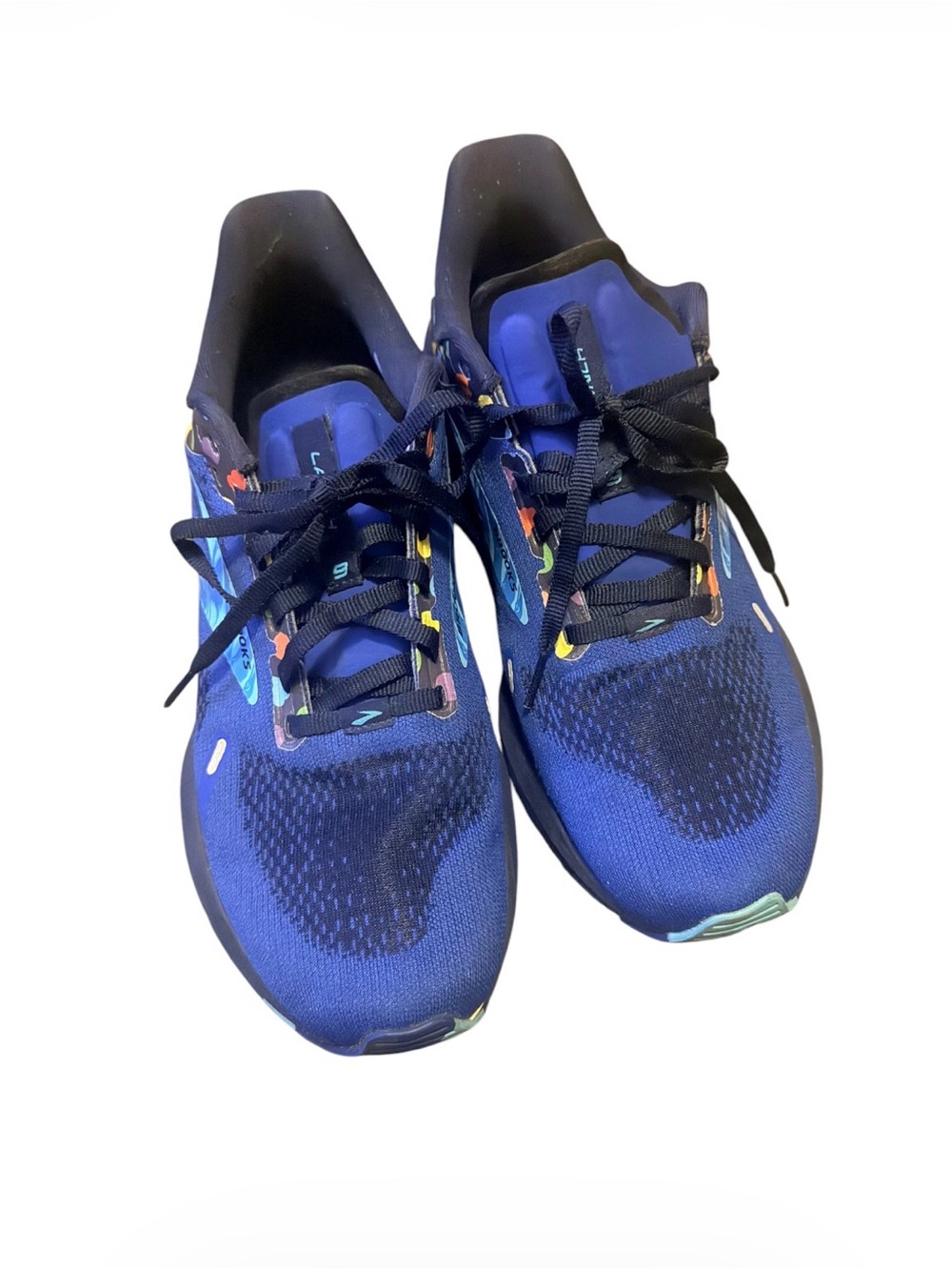 Brooks Launch 9 Running Sneakers Size 9 Blue Multi Color